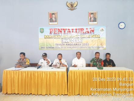 PENYALURAN BLT DD TAHAP 12 TAHUN 2023 DESA BANGUN